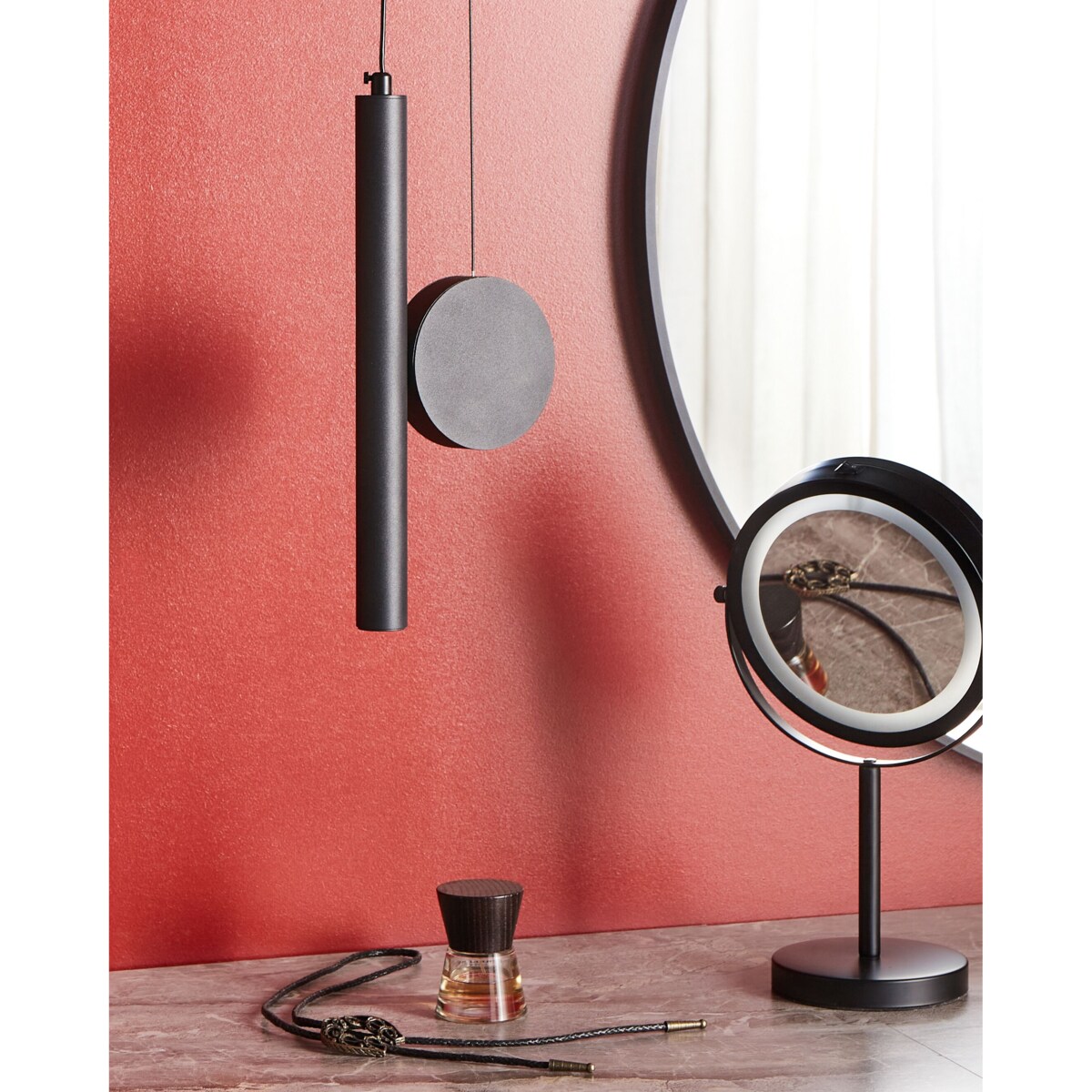 Lampa wisząca LED DAMAS Metal Czarny