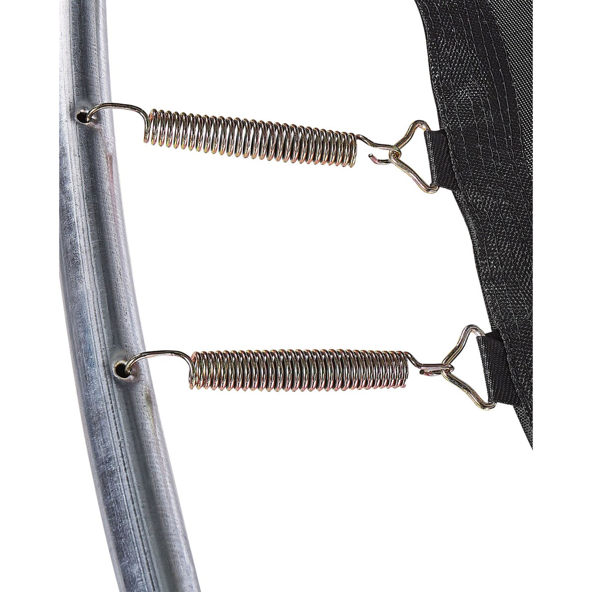 Trampolina ogrodowa z siatką 366 cm niebieska RISATA