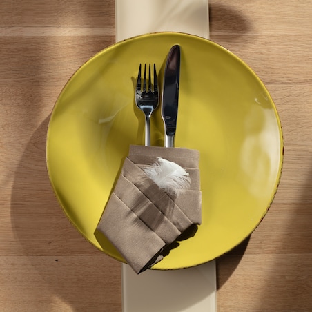 Komplet serwetek 6 szt. 42 x 42 Quadro 136-09, 42 x 42