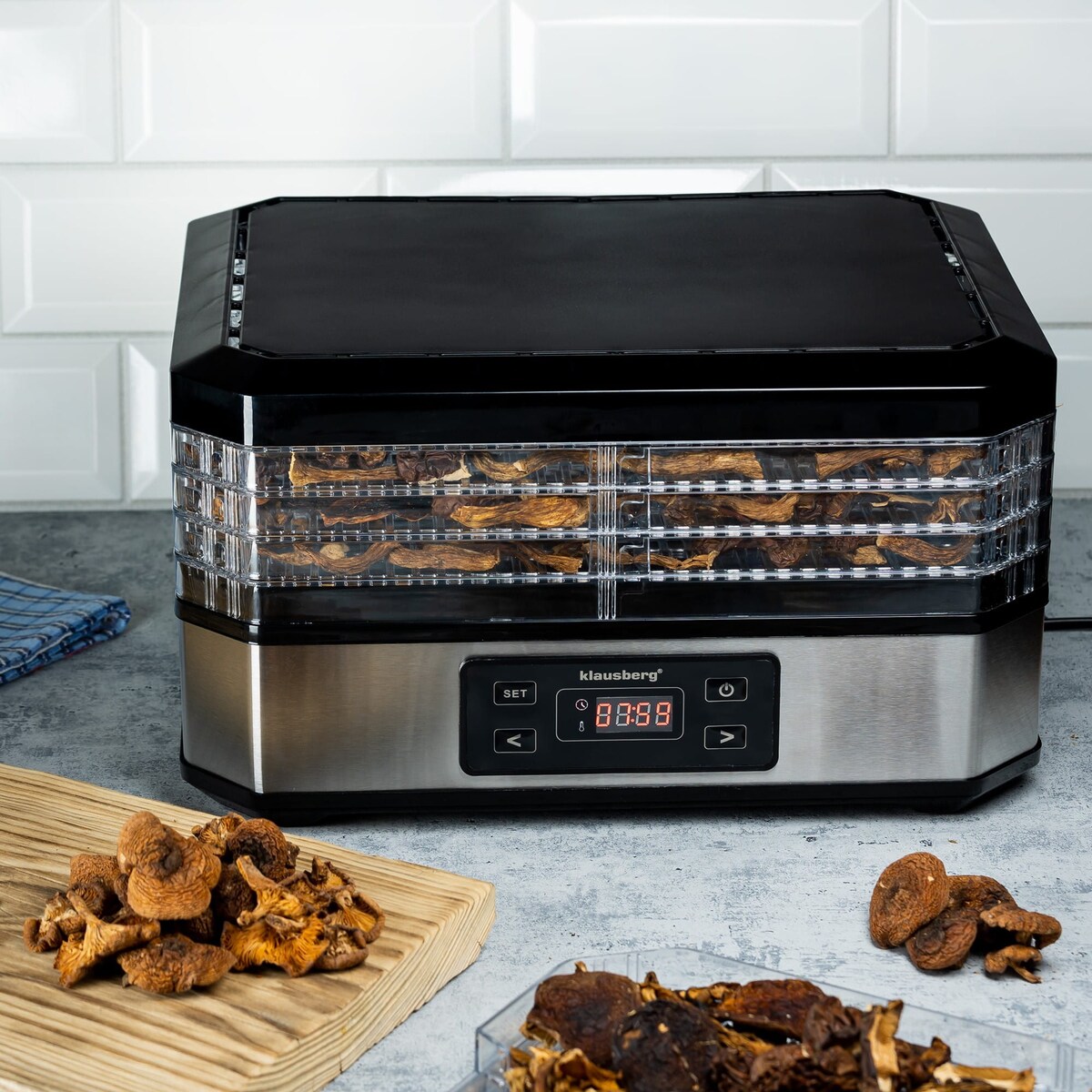 Suszarka do żywności grzybów i owoców 350W KLAUSBERG
