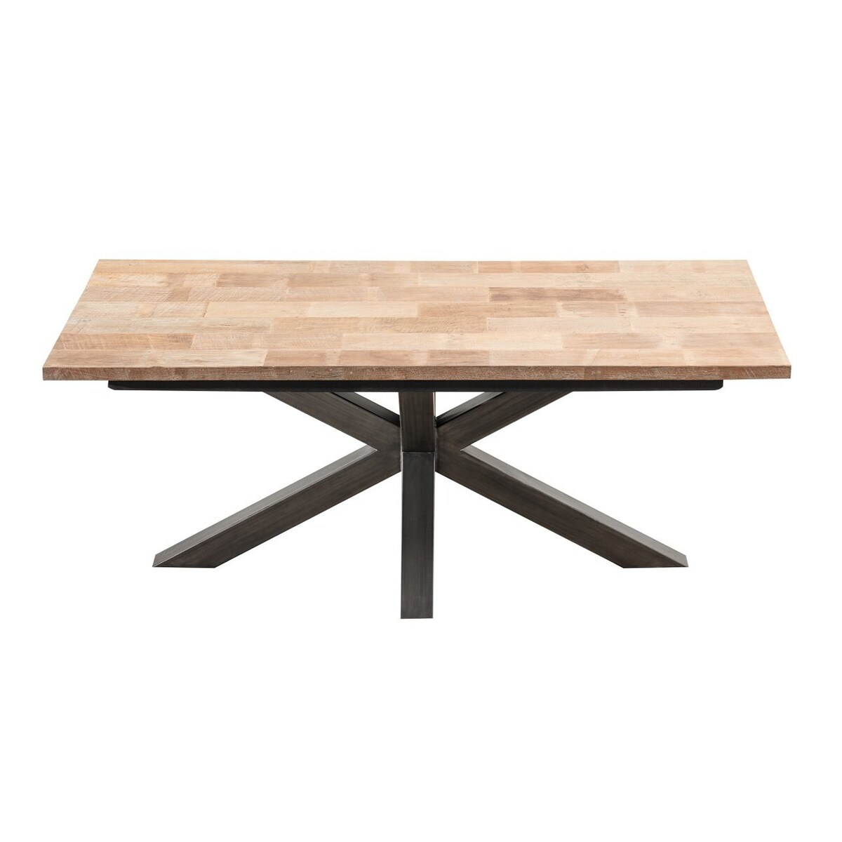 Stół Vince 200x100x79 black&natural, 200 x 100 x 79 cm