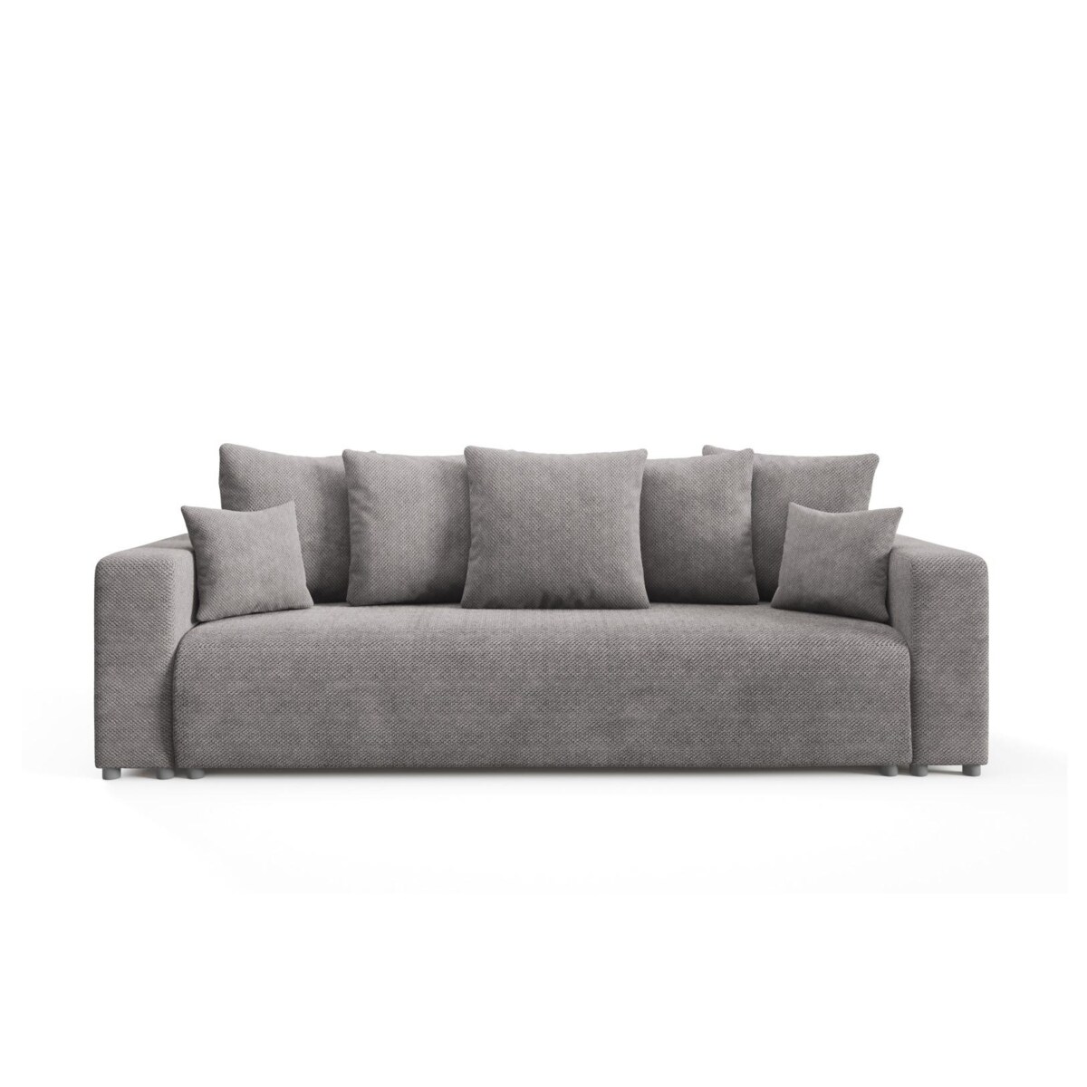 Kanapa EVORA z pojemnikiem tkanina miękki plusz Kolor: Onega 07