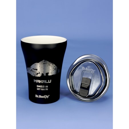 Kubek termiczny do kawy Dr.Bacty Apollo - 227 ml - Makalu - czarny
