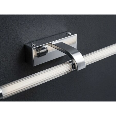 Kinkiet App1881-1W 40Cm Led Chrom, Aluminium, Tworzywo Sztuczne