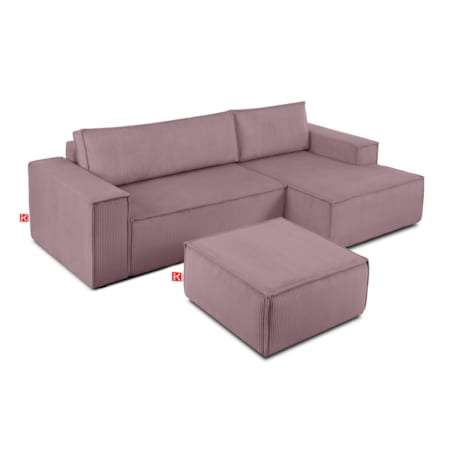 KONSIMO NAPI Puf, kolor fioletowy