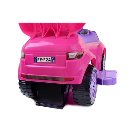 Jeździk FUNFIT KIDS różowy samochodzik dla dzieci pchacz 3w1 do 27 kg