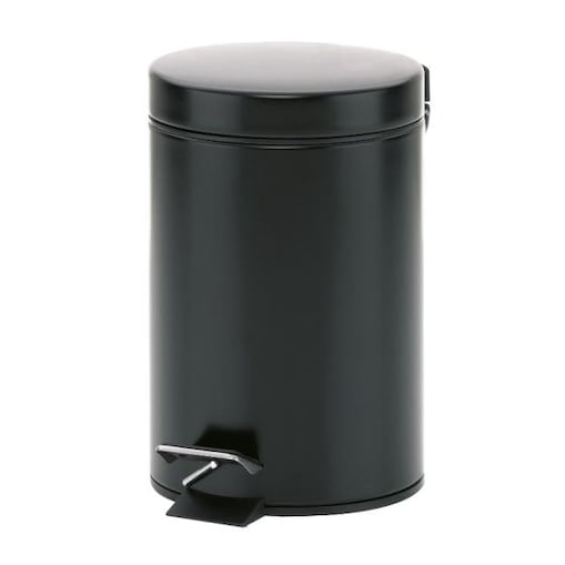 Kosz na śmieci 3 l (czarny) Monaco Kela