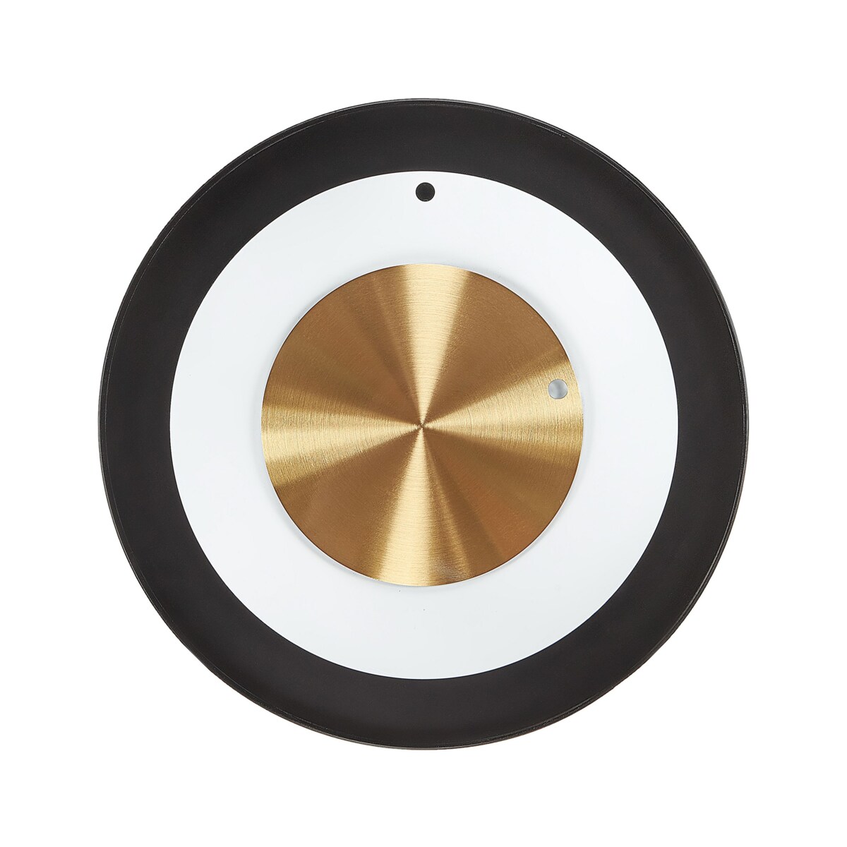 Zegar ścienny CLUSES Stal Czarny