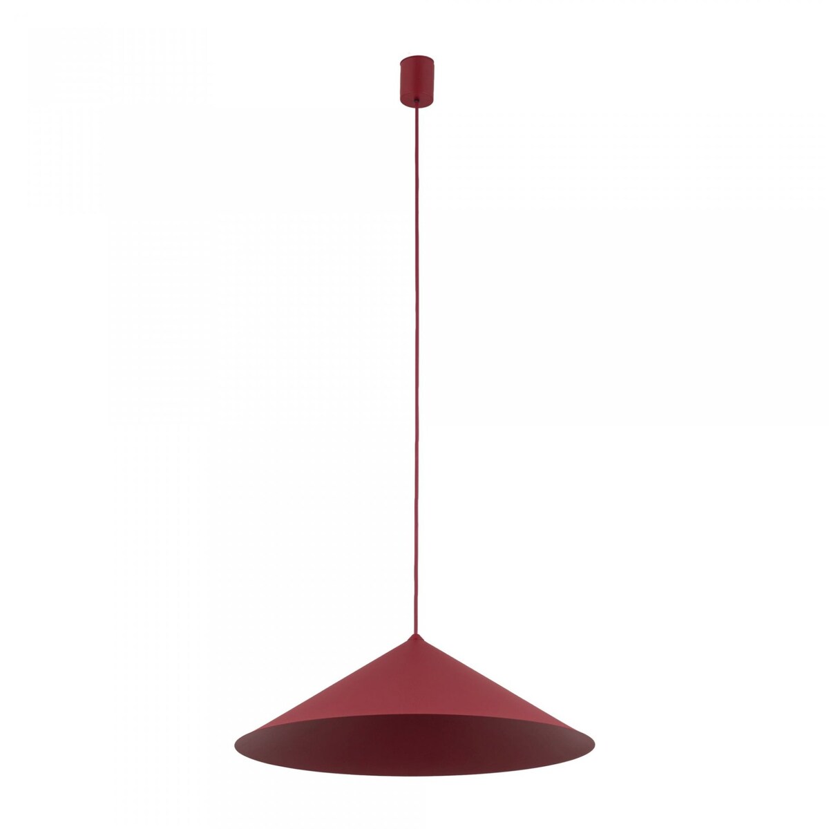 Lampa wisząca TK Lighting LUME L Burgund 11697 nowoczesna regulowana GX53 LED czerwona stalowa