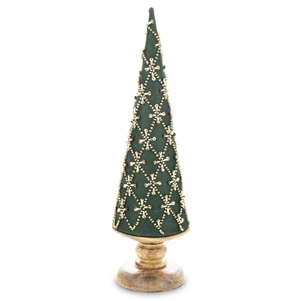 Figurka - choinka drewniana 39x11x11 cm POHON