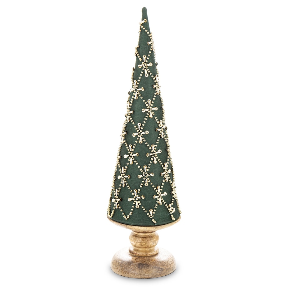 Figurka - choinka drewniana 39x11x11 cm POHON