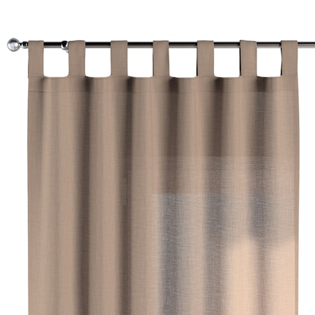 Zasłona na szelkach 1 szt. 130x245 herbaciany