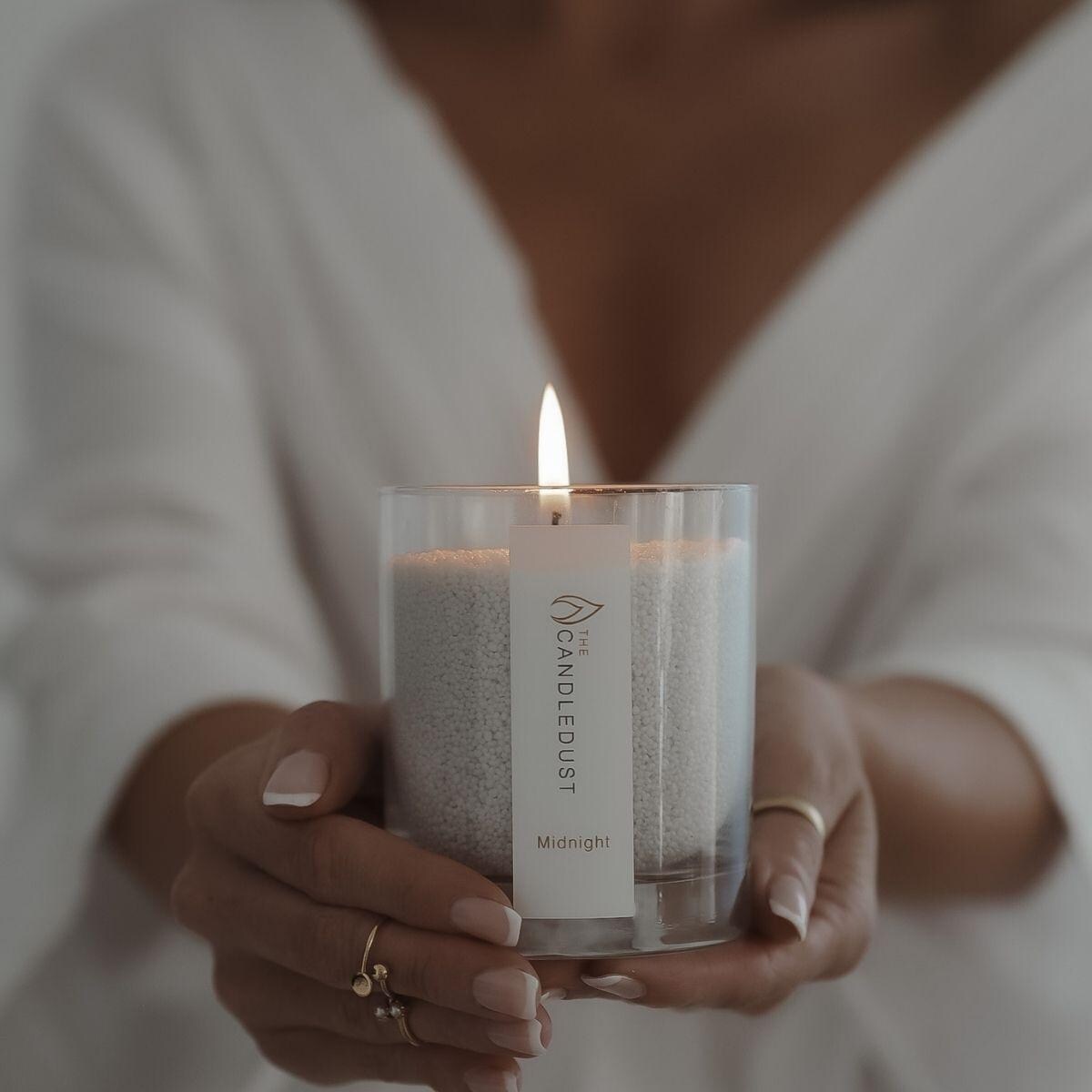 Świeca zapachowa  160g  The Candledust Midnight