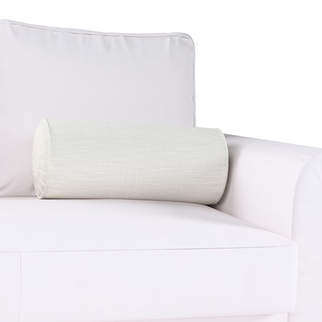 Poduszka wałek z zakładkami, ecru, Ø20 x 50 cm, Harmony