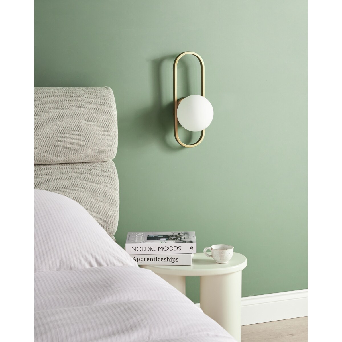 Lampa ścienna VARDI Metal Złoty