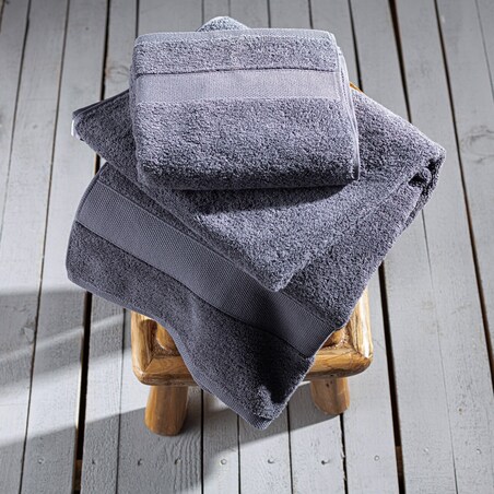 Ręcznik Cairo 70x140cm graphite, 70 x 140 cm