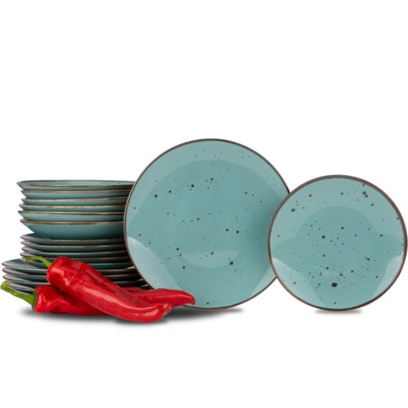 Konsimo ALUMINA Serwis obiadowy 6os. (18el.)