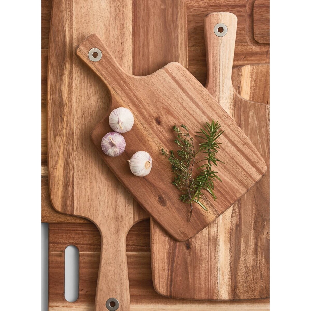 Deska kuchenna do krojenia - drewno akacjowe 52x21 cm, ZELLER