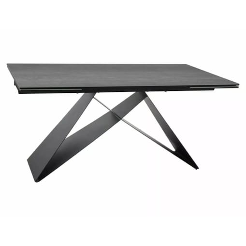 Stół rozkładany WESTIN CERAMIC 160(240)x90 jasnoszary mat pietra di savoia