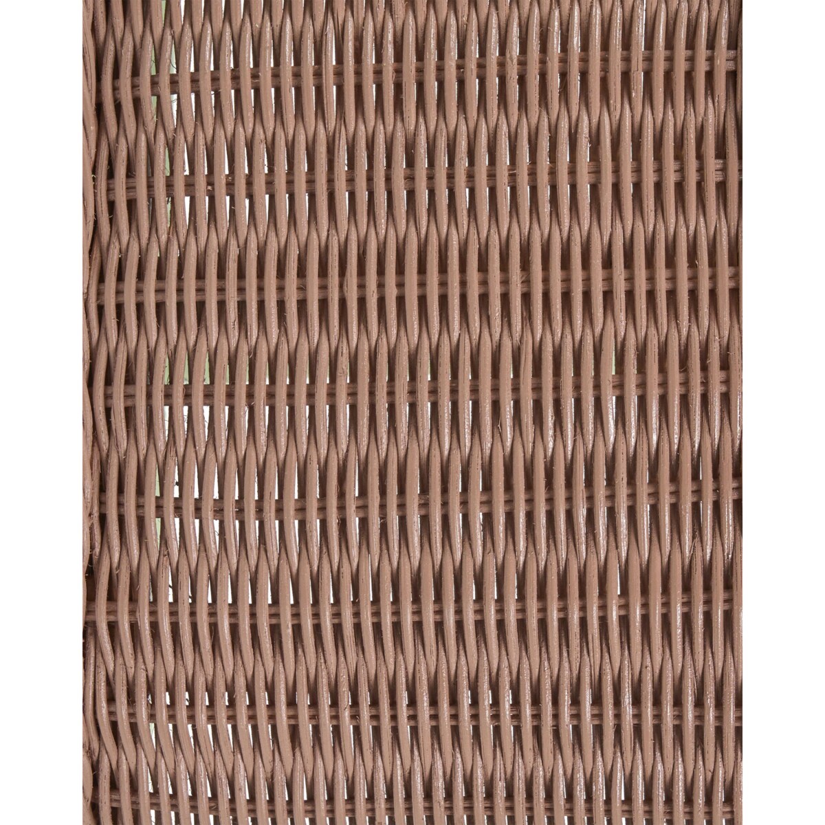 Rattanowy bujak na biegunach jasnozielony ASPRIA