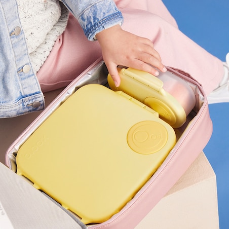 Lunchbox dla dzieci i dorosłych - śniadaniówka z przegródkami i wkładem chłodzącym b.box