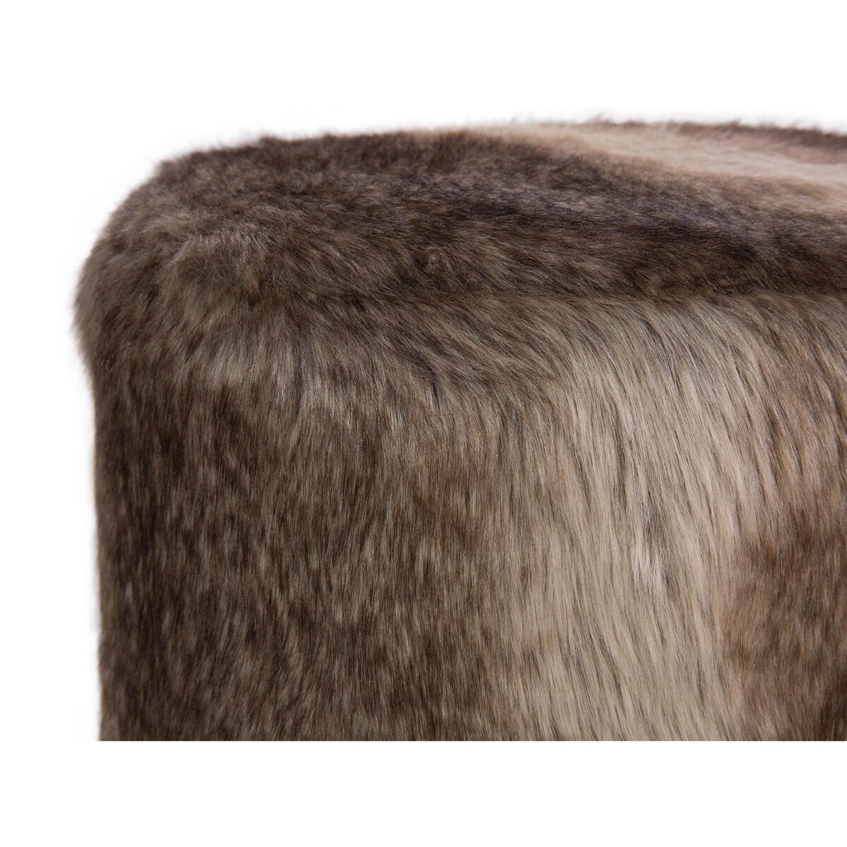 Stołek brązowo-beżowy TOPEKA