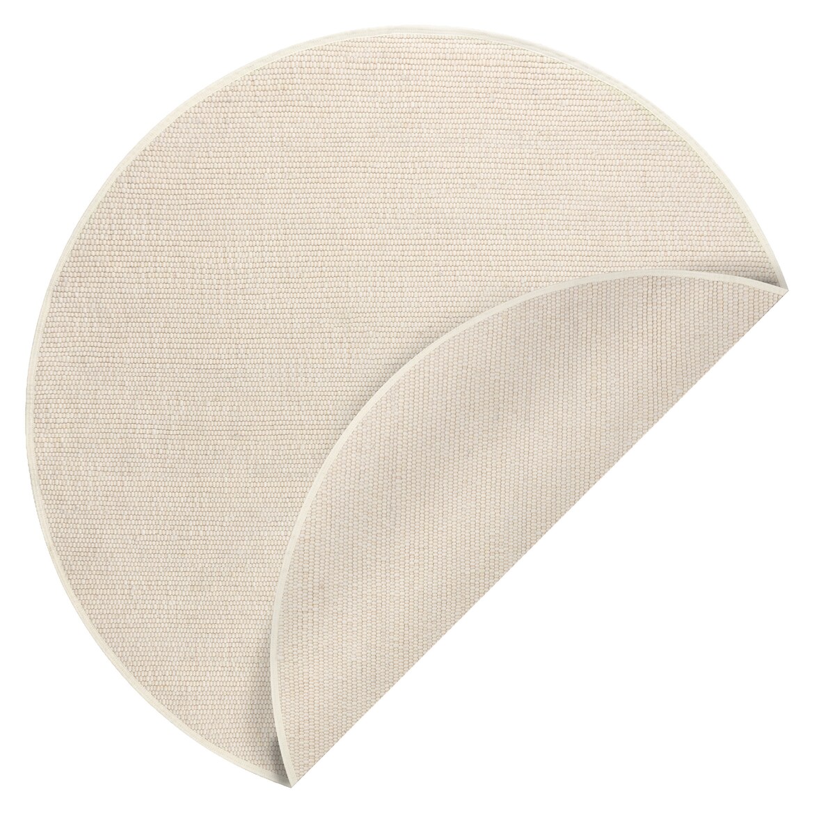 Dywan NEPAL 2100 koło natural, krem - koło 160 cm