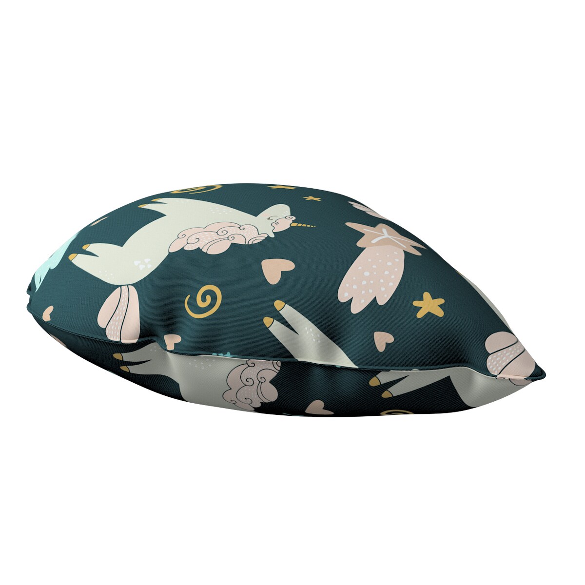 Poduszka Sweet Drop, niebieski, 55x15x35cm, Magic Collection