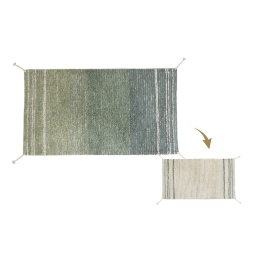 Dywan Bawełniany Twin Vintage Blue 80x140 cm Lorena Canals