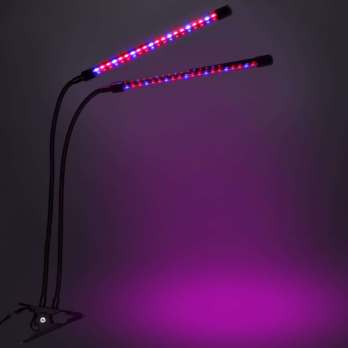 Lampa Led Do Wzrostu Roślin 40 Diod Timer 15 W Uprawa Roślin Do Domu Bez Zasilacza Sieciowego