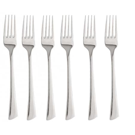 Widelce stołowe obiadowe zestaw 6 sztuk Połysk KINGHOFF