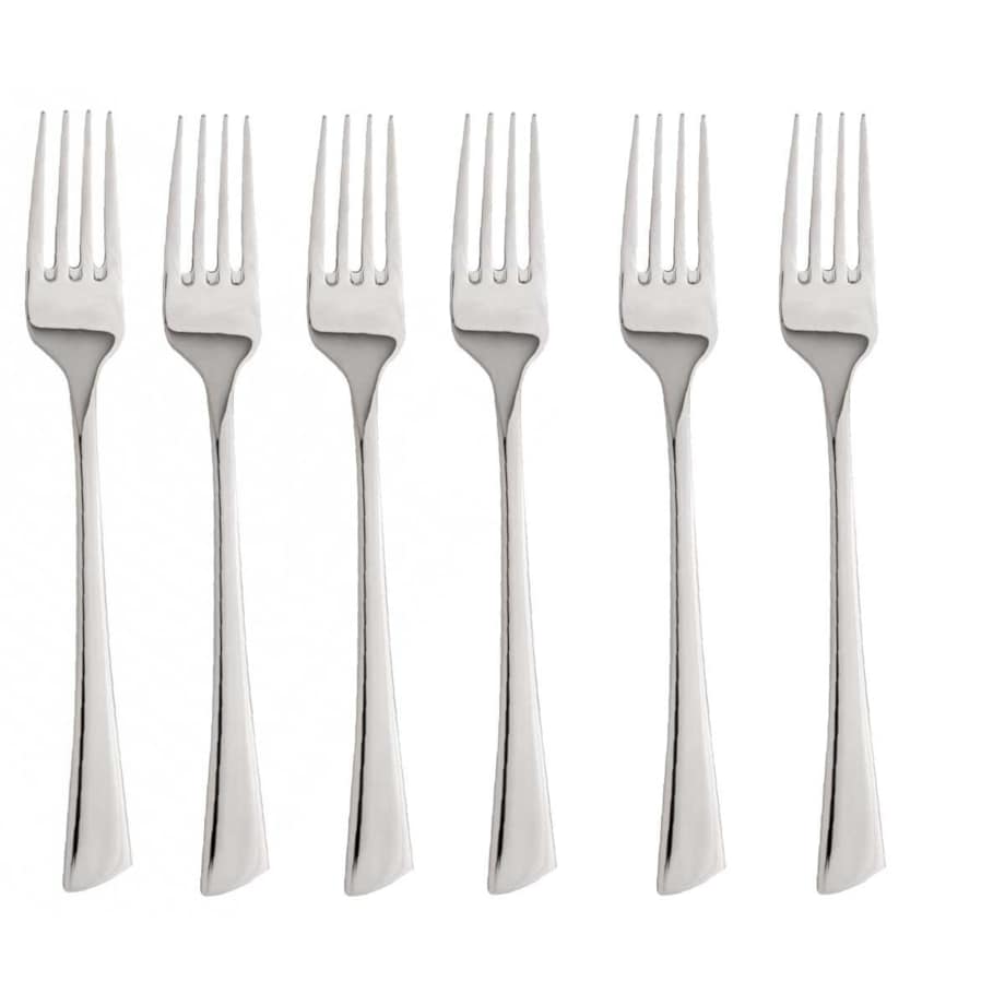Widelce stołowe obiadowe zestaw 6 sztuk Połysk KINGHOFF
