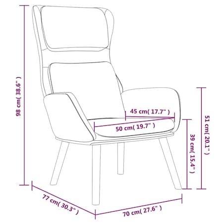 vidaXL Fotel, czarny, obity aksamitem