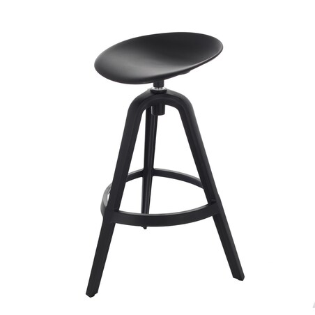 Hoker Preto 58x58x85cm, 58 x 68 x 85 cm