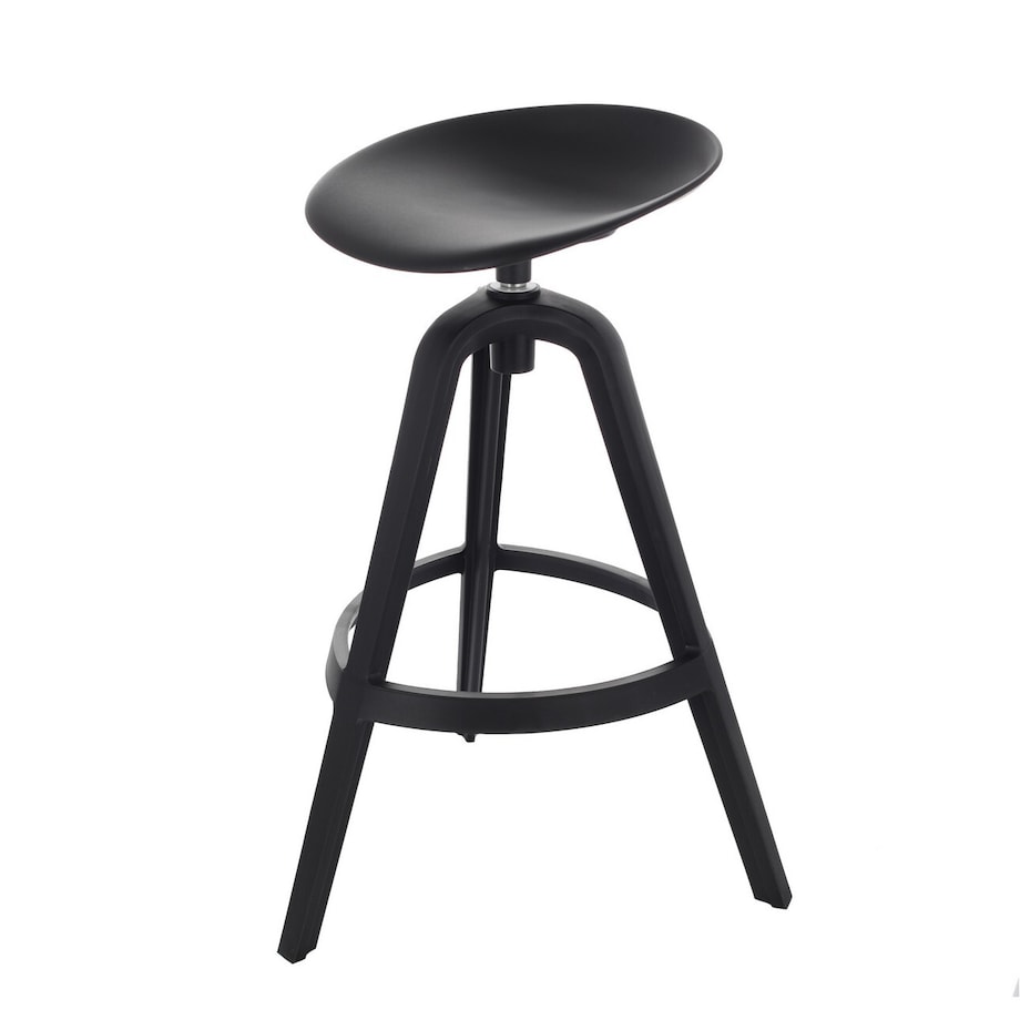 Hoker Preto 58x58x85cm, 58 x 68 x 85 cm