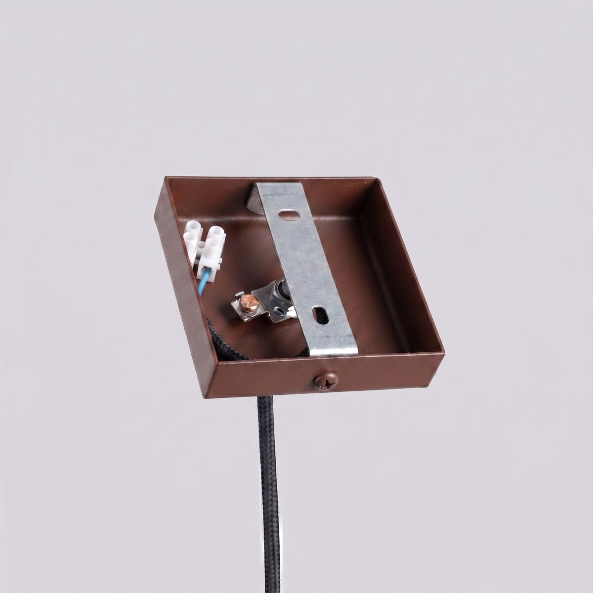 Lampa wisząca PASTELO 1 brązowa