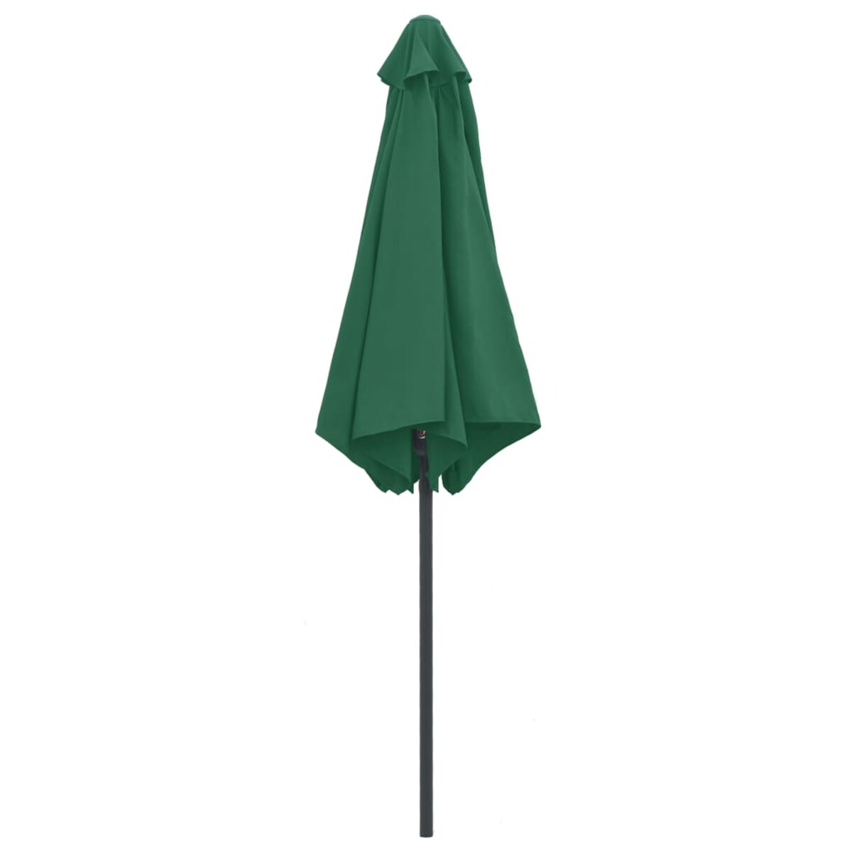 vidaXL Parasol ogrodowy na aluminiowym słupku, 270x246 cm, zielony