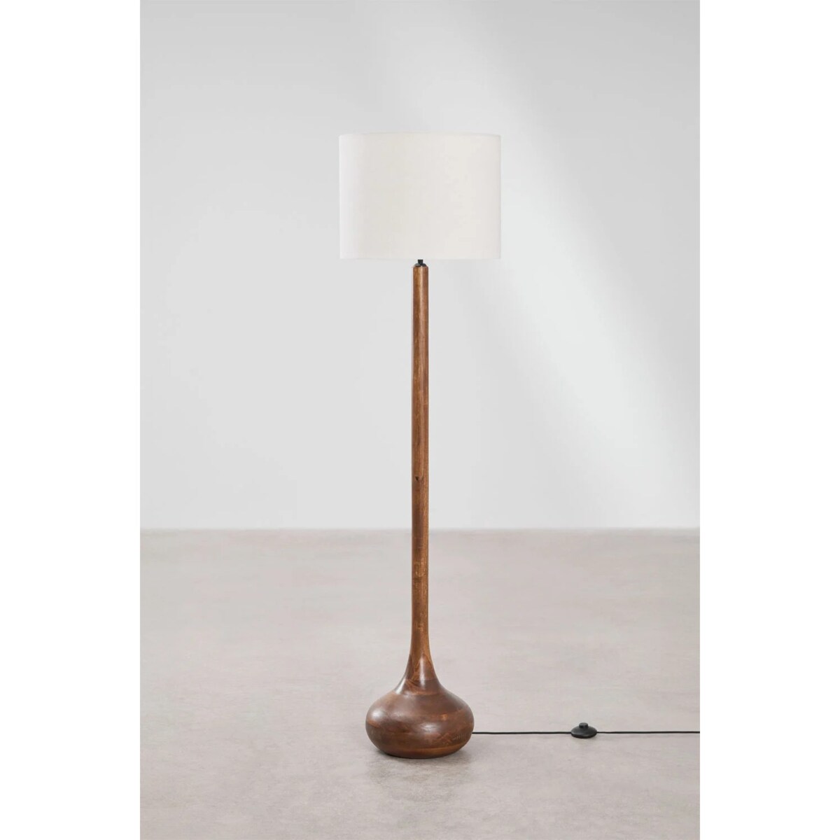 Lampa podłogowa z drewna mango Adelaide 160 cm