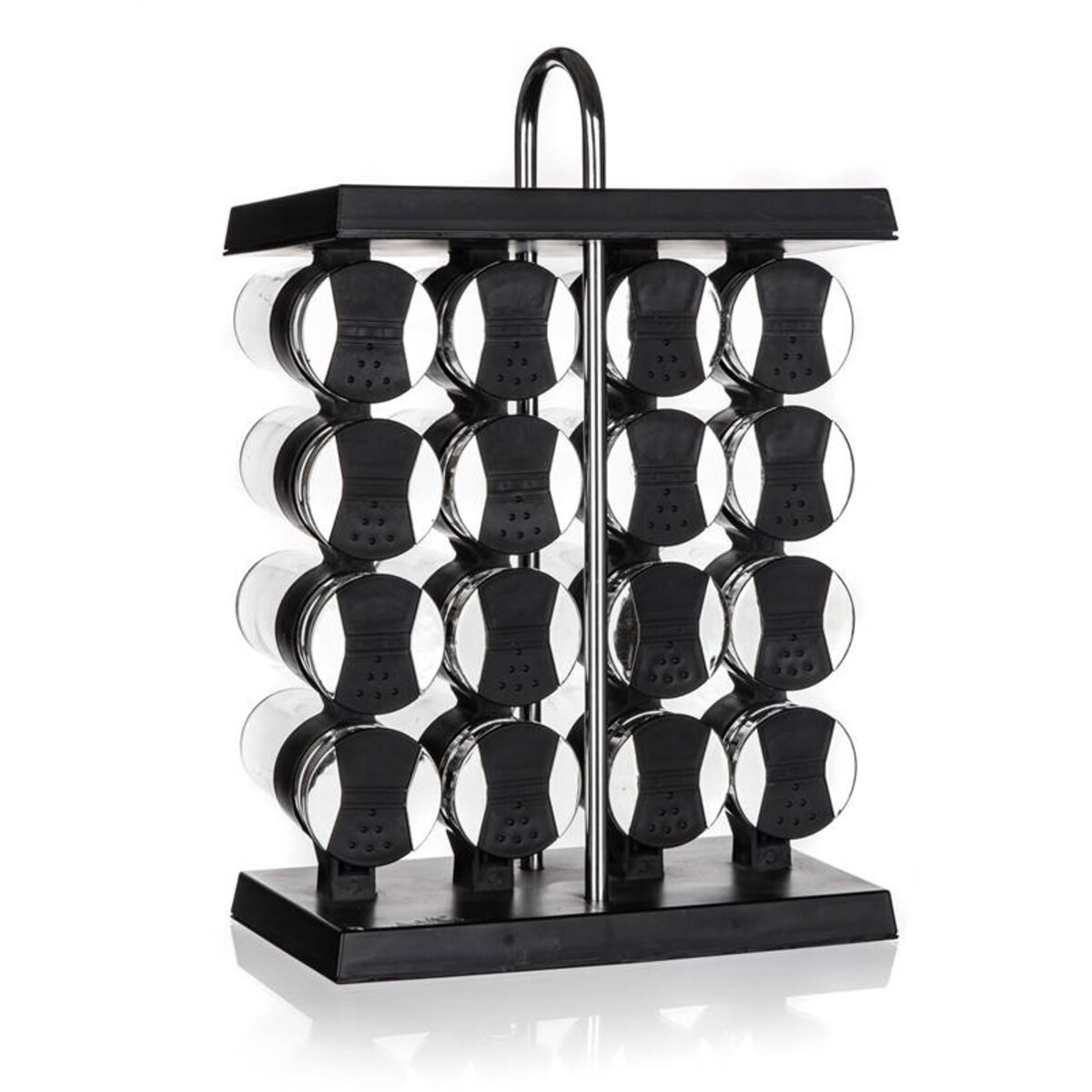 POJEMNIKI NA PRZYPRAWY W STOJAKU BANQUET słoiczki kuchenne DUŻY ZESTAW box