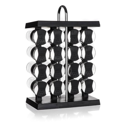 POJEMNIKI NA PRZYPRAWY W STOJAKU BANQUET słoiczki kuchenne DUŻY ZESTAW box