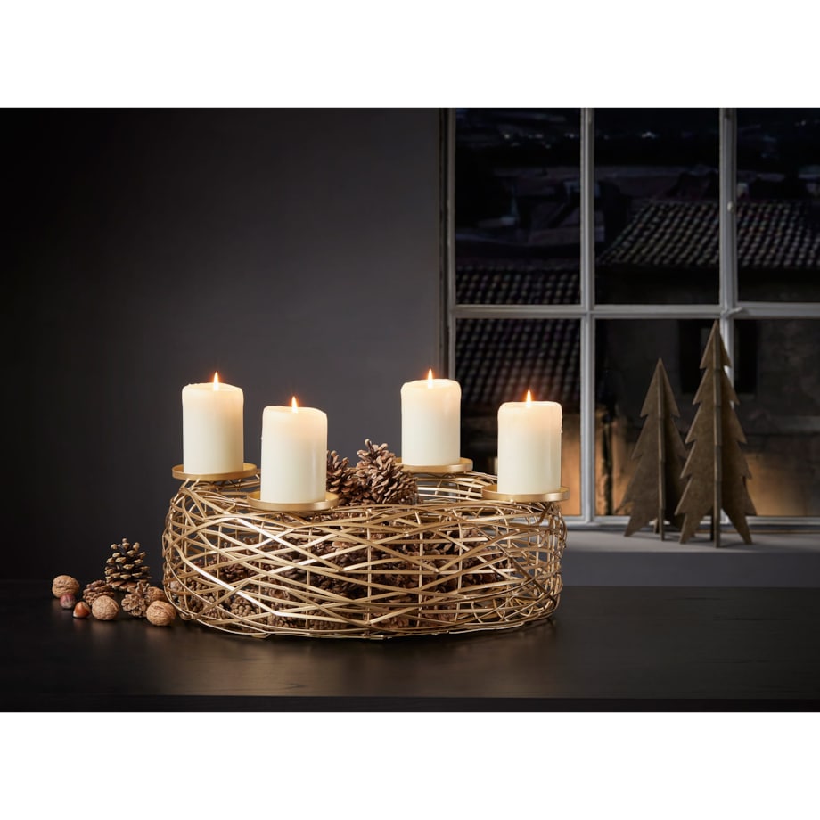 Świecznik adwentowy BOSCHENDAL, L