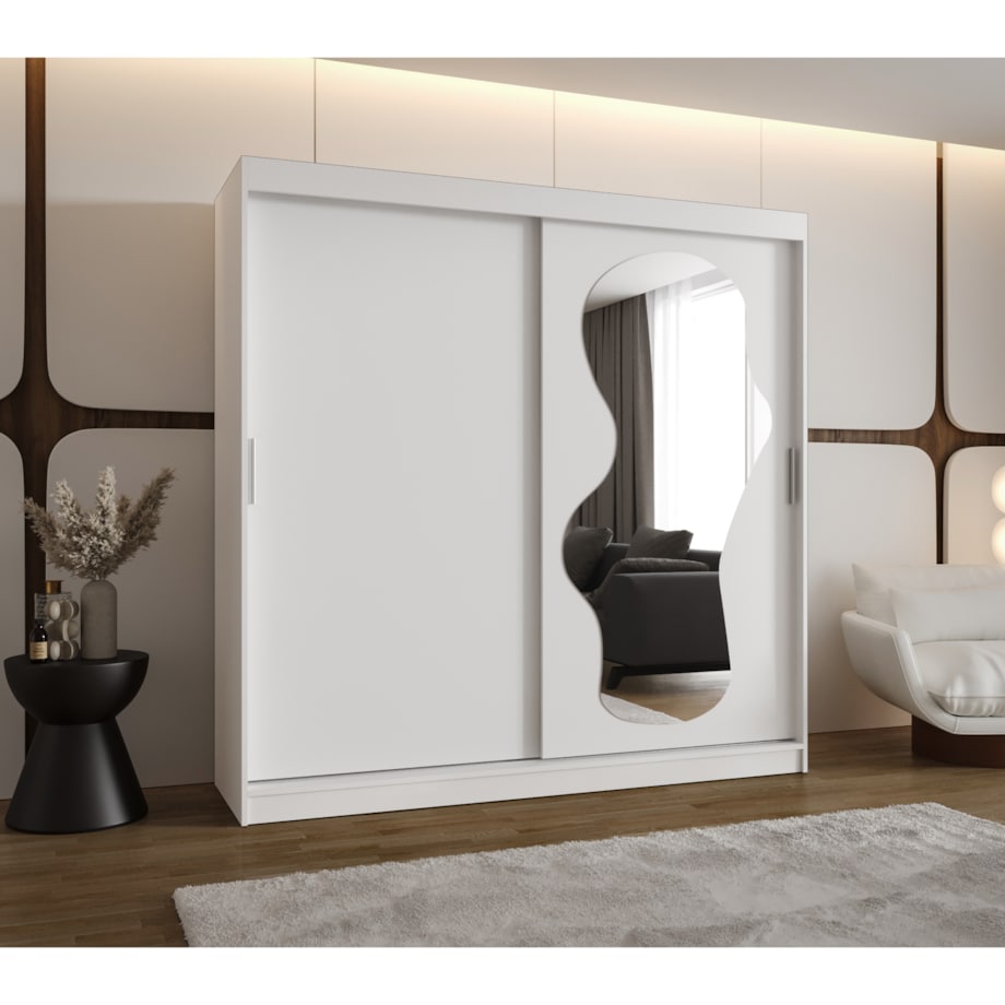 Szafa przesuwna ULTRA 200 biały