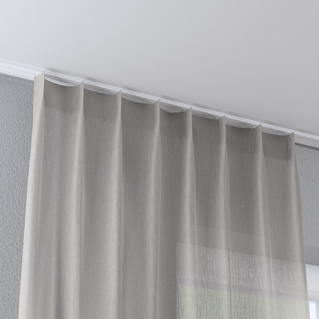 Zasłona na haczykach flex pojedynczych 130x245 jasno beżowy