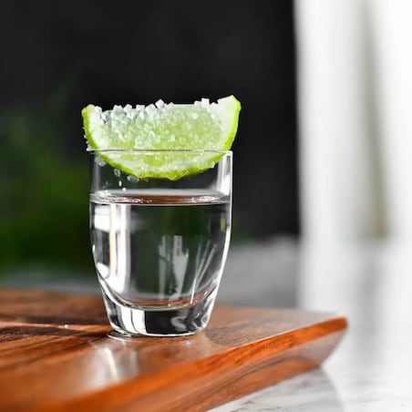 Kieliszki Ray Krosno 6 sztuk 50 ml Shot do Wódki Nalewek Likieru Zwężane