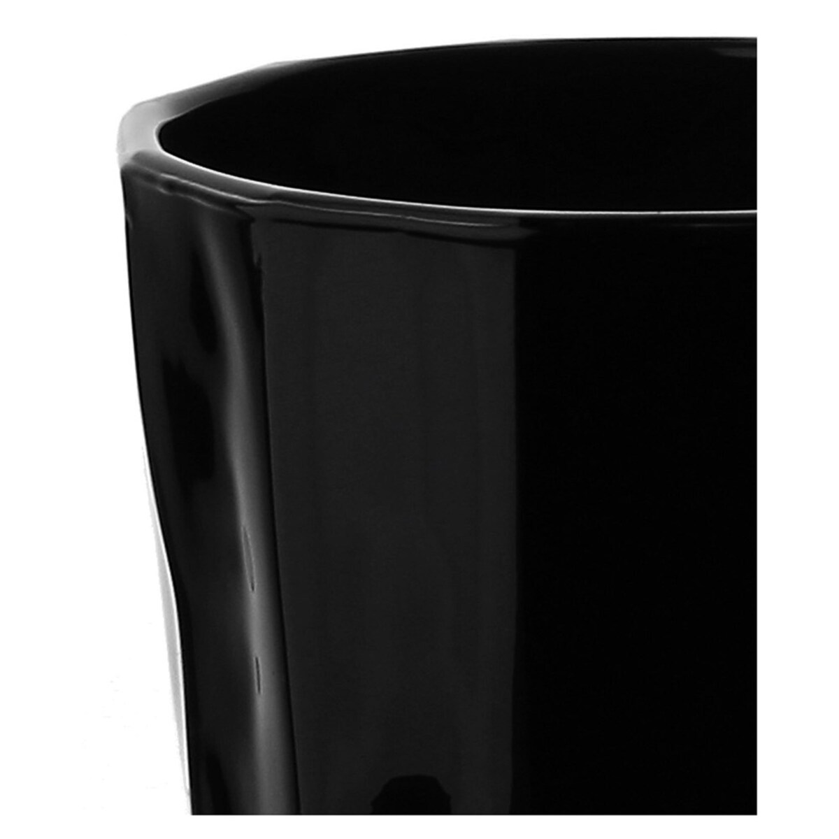 Zestaw 6 szklanek Amami - Czarny, 320 ml