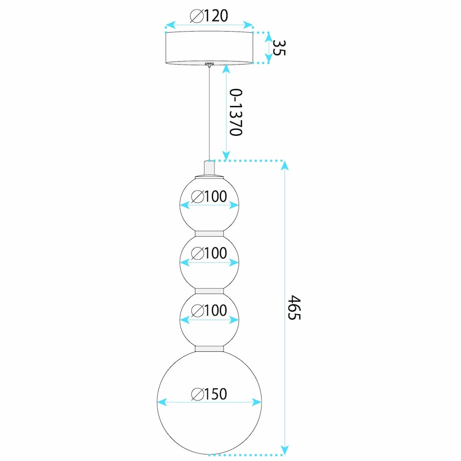 Lampa Sufitowa Wisząca Lhj114-4Cp Led Złoty Szczotkowany, Metal, Tworzywo Sztuczne