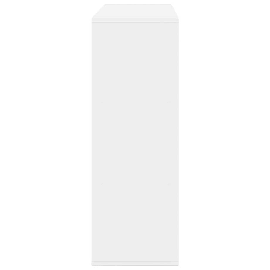 vidaXL Regał/przegroda, biały, 100x33x94,5 cm, materiał drewnopochodny