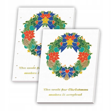 KALENDARZ ADWENTOWY 2025 Z KAWAMI - 24 RÓŻNE SMAKI KAW DESEROWYCH PREMIUM - PREZENT UPOMINEK NA ŚWIĘTA MIKOŁAJA DLA KOBIETY MĘŻCZYZNY FACETA