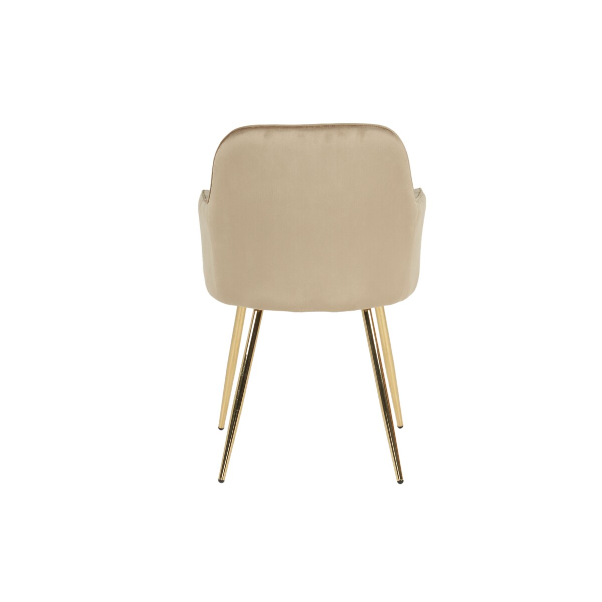 KRZESŁO TAPICEROWANE VELVET WELUR DO SALONU JADALNI KUCHNI COFFEE MIA GOLD
