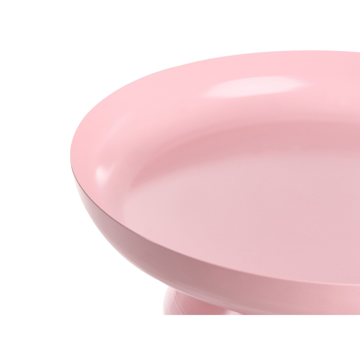 Stolik pomocniczy TORRENS Metal Pastelowy róż